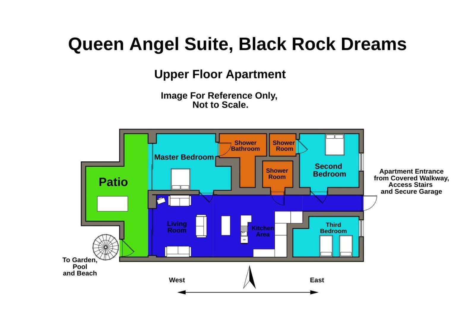 Queen Angel Suite. Stunning Apartment On Grafton Beach With Direct Beach Access Black Rock Kültér fotó